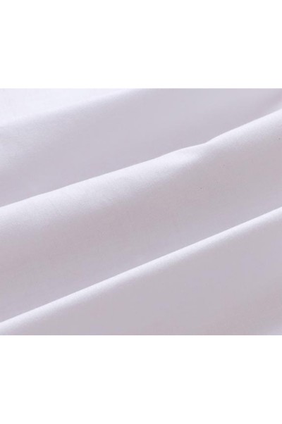 SKBD008 Order hotel bedding Satin teeth inlay four piece set hotel bedding bedding bedding quilt cover hotel linen manufacturer 120cm 150cm 180cm 200cm back view